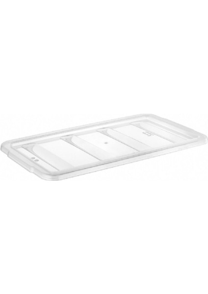 4 Bölmeli Kapaklı Kaşıklık, Gri ( Kapak Dahil 2li Set )