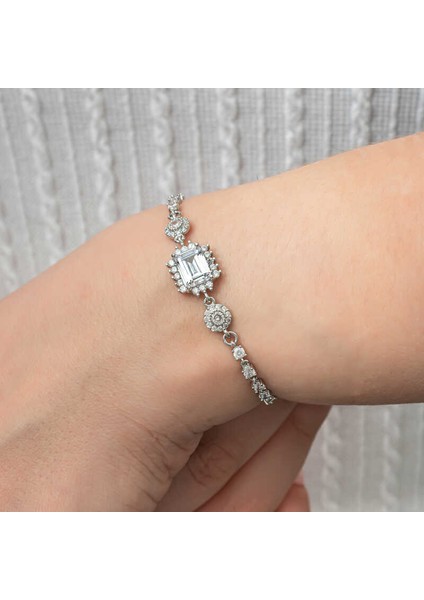 925 Ayar Gümüş Baget Su Yolu Kadın Bileklik fiyatları