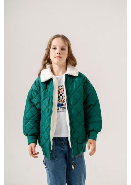 Kiz Çocuk I?çi? Kürklü Kapi?tone Şi?şme Mont fiyatları