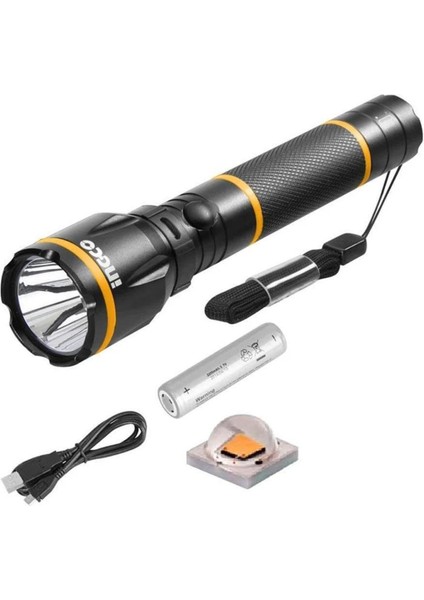 HCFL186503 LED El Feneri 400 Lümen
