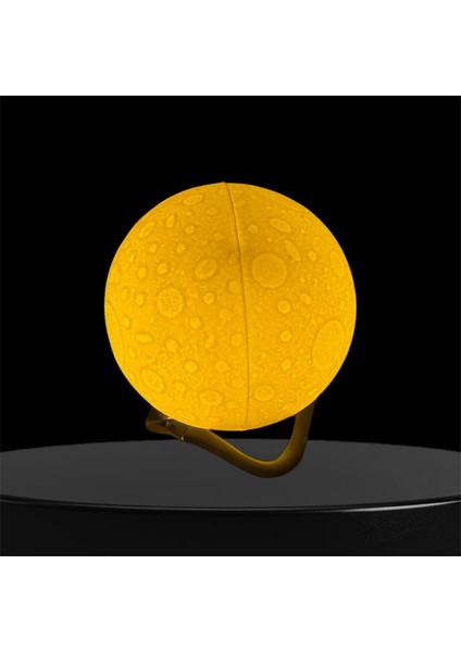 Ay Küresi Dolunay Neon Led Lamba Hediyelik Eşya Masa Lambası Gece Lambası Moon Yılbaşı 10cm Standlı