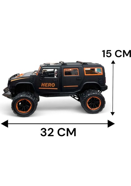 Uzaktan Kumandalı Full Fonksiyon 2.4ghz Şarjlı 1:15 Off-Road Rover Jeep