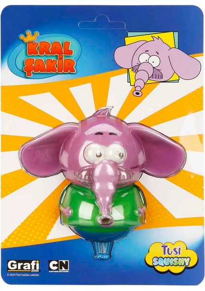 Tusi Squishy Kral Şakir Necati 13 cm