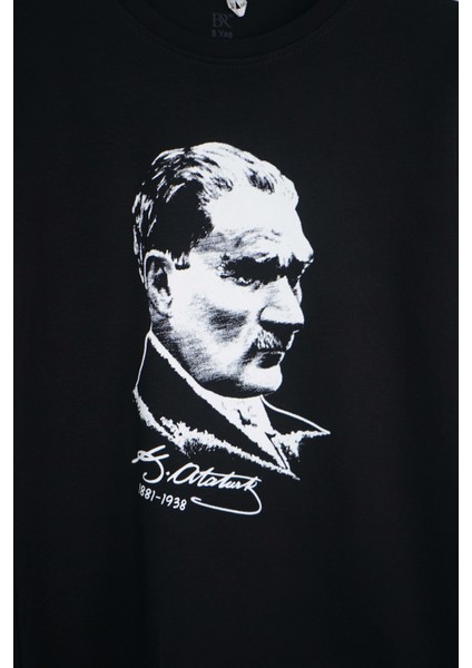 10 Kasım Uzun Kol Atatürk Baskılı Tişört Sweat modelleri