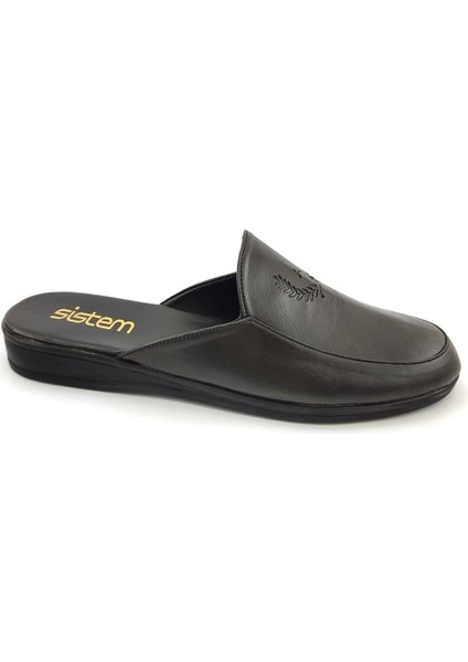 Sistem 120 Misafir Damat Ve Çeyiz Ev Terliği-Siyah