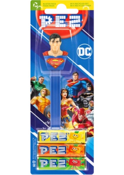 Superman Dispenser Şeker 1+3