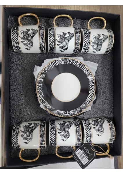 Porselen Zebralı Kahve Takımı fiyatları