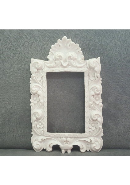 Yaprak Kabartmalı 23CM Çerçeve Silikon Kalıp K-1001,