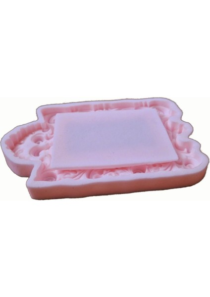 Yaprak Kabartmalı 23CM Çerçeve Silikon Kalıp K-1001, fiyatları