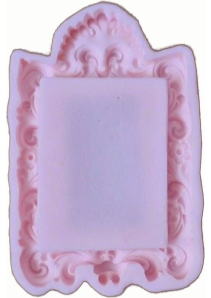 Yaprak Kabartmalı 23CM Çerçeve Silikon Kalıp K-1001, modelleri