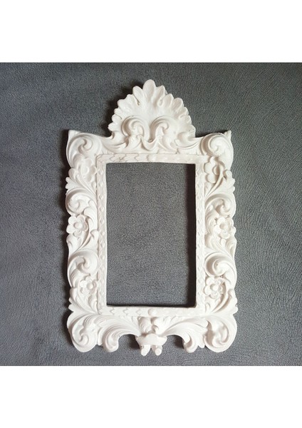 Yaprak Kabartmalı 23CM Çerçeve Silikon Kalıp K-1001, indirimleri