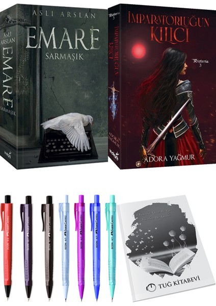 Imparatorluğun Kılıcı ve Emare Sarmaşık Aslı Arslan 2'li Set + Hediyeli