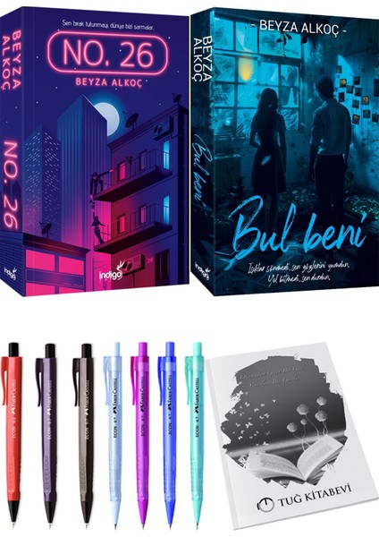 Bul Beni Beyza Alkoç ve No. 26 Beyza Alkoç 2'li Set + Hediyeli