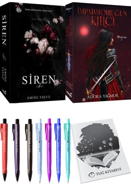 Imparatorluğun Kılıcı ve Siren Iki Emine Tavuz 2'li Set + Hediyeli