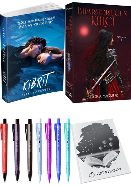 Imparatorluğun Kılıcı ve Ephesus Yayınları Kibrit Cemal Latifoğlu 2'li Set + Hediyeli