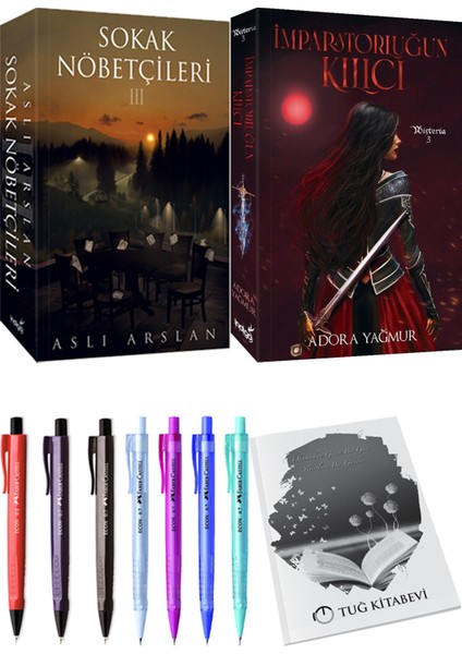 Imparatorluğun Kılıcı ve Sokak Nöbetçileri 3 Aslı Arslan 2'li Set + Hediyeli