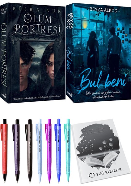 Bul Beni Beyza Alkoç ve Ölüm Portresi Büşra Nur 2'li Set + Hediyeli