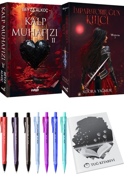Imparatorluğun Kılıcı ve Kalp Muhafızı 2 Beyza Alkoç 2'li Set + Hediyeli