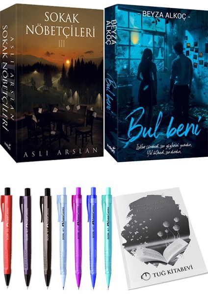Bul Beni Beyza Alkoç ve Sokak Nöbetçileri 3 Aslı Arslan 2'li Set + Hediyeli