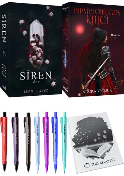 Imparatorluğun Kılıcı ve Siren Bir Emine Tavuz 2'li Set + Hediyeli