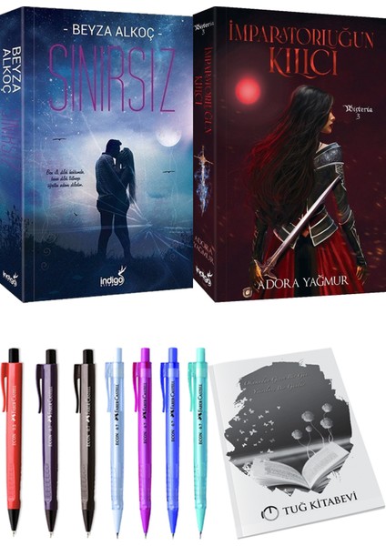 Imparatorluğun Kılıcı ve Sınırsız Beyza Alkoç 2'li Set + Hediyeli