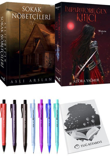 Imparatorluğun Kılıcı ve Sokak Nöbetçileri 4 Aslı Arslan 2'li Set + Hediyeli