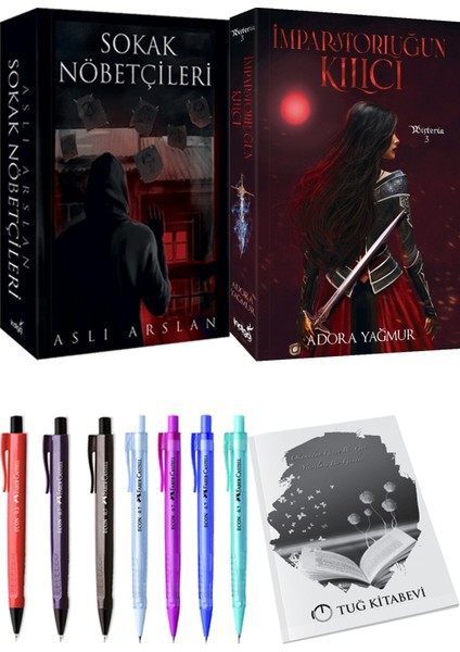 Imparatorluğun Kılıcı ve Sokak Nöbetçileri 1 Aslı Arslan 2'li Set + Hediyeli