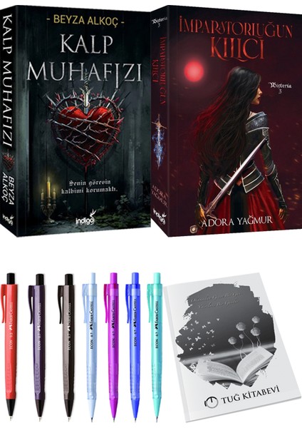 Imparatorluğun Kılıcı ve Kalp Muhafızı 1 Beyza Alkoç 2'li Set + Hediyeli
