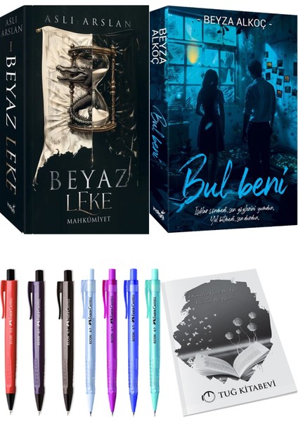 Bul Beni Beyza Alkoç ve Beyaz Leke Mahkumiyet Aslı Arslan 2'li Set + Hediyeli