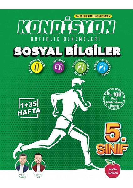 - 5. Sınıf All Star Sosyal Bilgiler Soru Bankası + Kondisyon Sosyal Bilgiler Deneme 37 Hafta 2'li Set