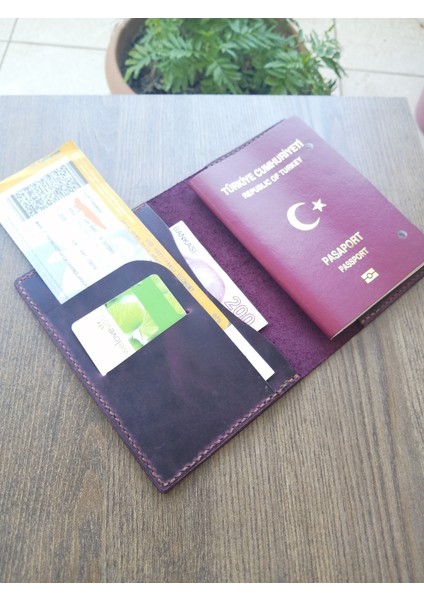 Pasaport Kılıfı Kişiye Özel Deri Isimli Deri MP36 fiyatları