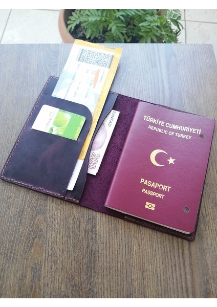Pasaport Kılıfı Kişiye Özel Deri Isimli Deri MP36 modelleri
