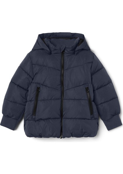 Name İt Puffer Jacket Lacivert Erkek Çocuk Mont