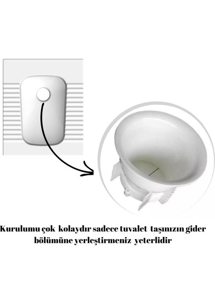 Koku Önleyici Wc-Matik Sessiz Wc Tuvalet Kapağı Haşere-Fare Önleyici Tuvalet Kapağı