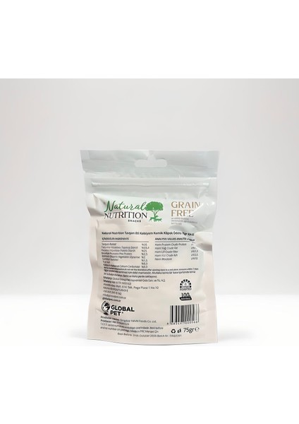 Tavşan Eti Kalsiyum Kemik Köpek Ödülü Grain Free (Tahılsız) Yüksek Proteinli Fırında Kavrulmuş
