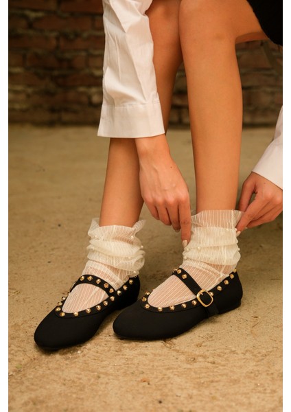 Folade Inna Kadın Aksesuarlı Babet modelleri