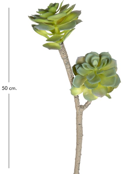 Yapay Sukulent Kaktüs Yeşil 50 Cm. modelleri