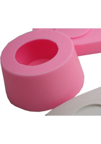 Kare Altlık ve Yuvarlak Tealight Mumluk Silikon Kalıp K-1366, Kokulu Taş Alçı Polyester Beton Kalıbı fiyatları