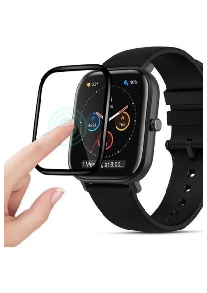Amazfit Gts 2 Akıllı Saat Uyumlu 5d Tam Kaplama Nano Ekran Koruyucu modelleri