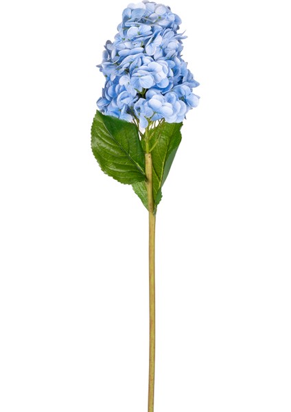 Yapay Ortanca Islak Dokulu Açık Mavi 70 Cm.