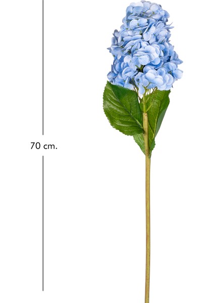 Yapay Ortanca Islak Dokulu Açık Mavi 70 Cm. modelleri