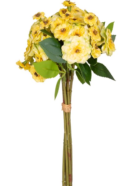 Yapay Çiçek Kalanşo Kalanchoe Sarı 32 Cm.