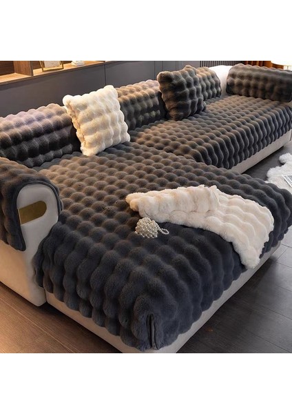 Peluş Kanepe Minimalist Oturma Odası Kaymaz Koltuk Örtüsü (Yurt Dışından) fırsatları
