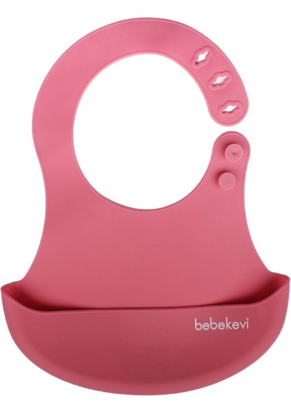 Pembe Silikon Önlük