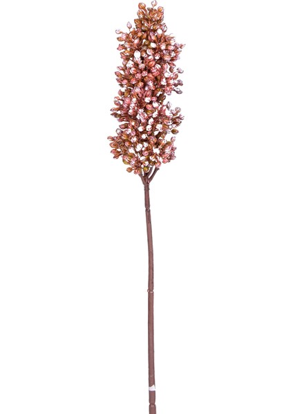 Yapay Çiçek Sorgum Bitkisi Bordo 47 Cm.