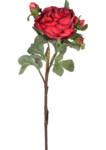 Yapay Çiçek Şakayık Dalı Kırmızı 58 Cm.