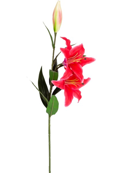 Yapay Çiçek Lilyum Fuşya 90 Cm.