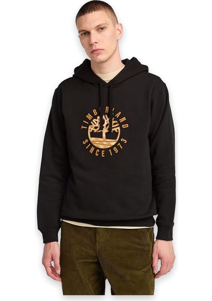 TB0A6VGT Holiday Graphic Hoodie Erkek Sweatshirt