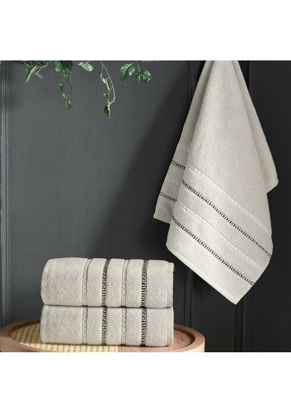 Lesiha 85 x 150 cm Bej Banyo Havlusu fiyatları