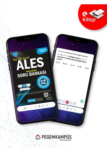 2025 ALES E-Soru Bankası